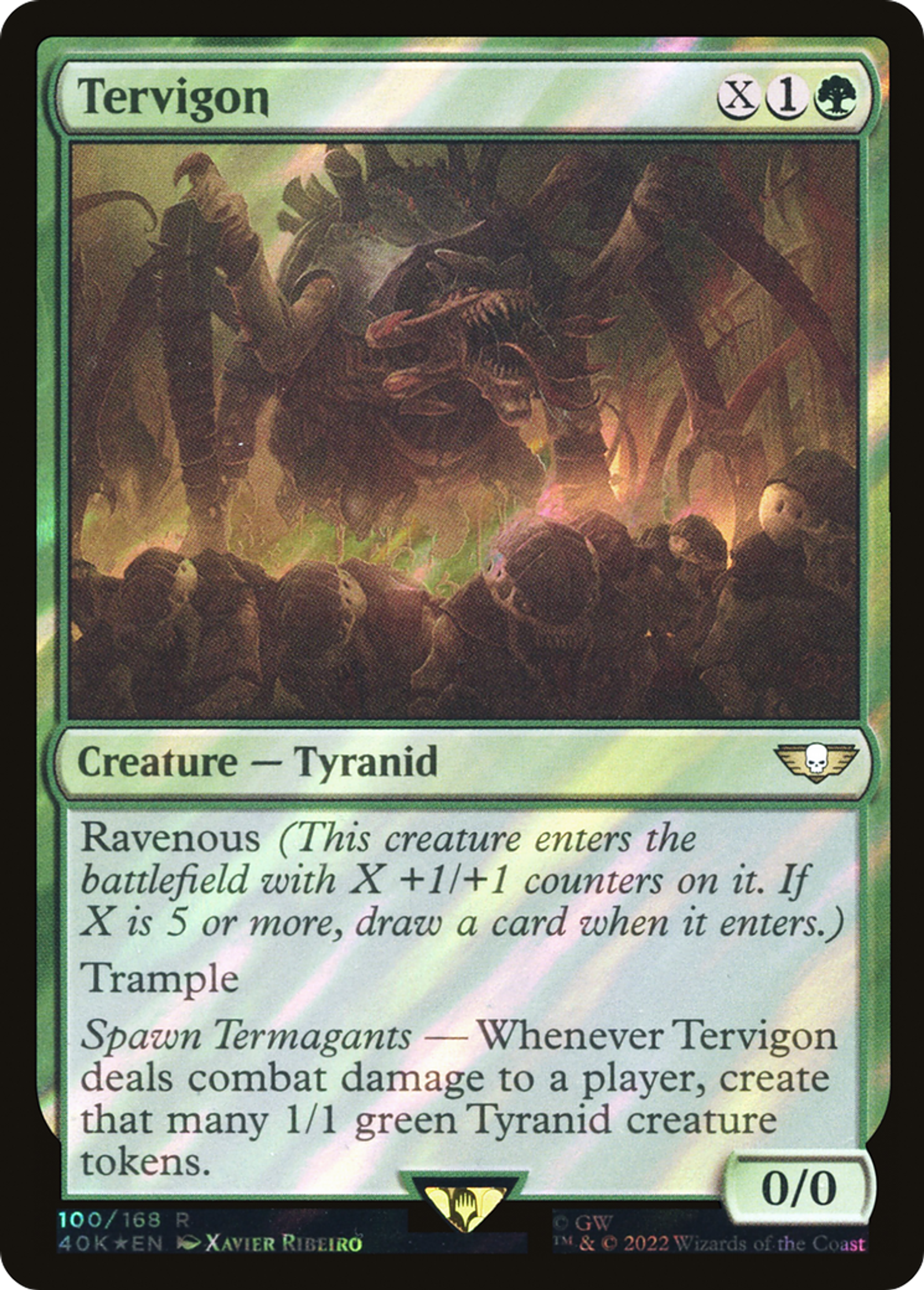 Tervigon — Warhammer 40,000 Commander — Magic: The Gathering