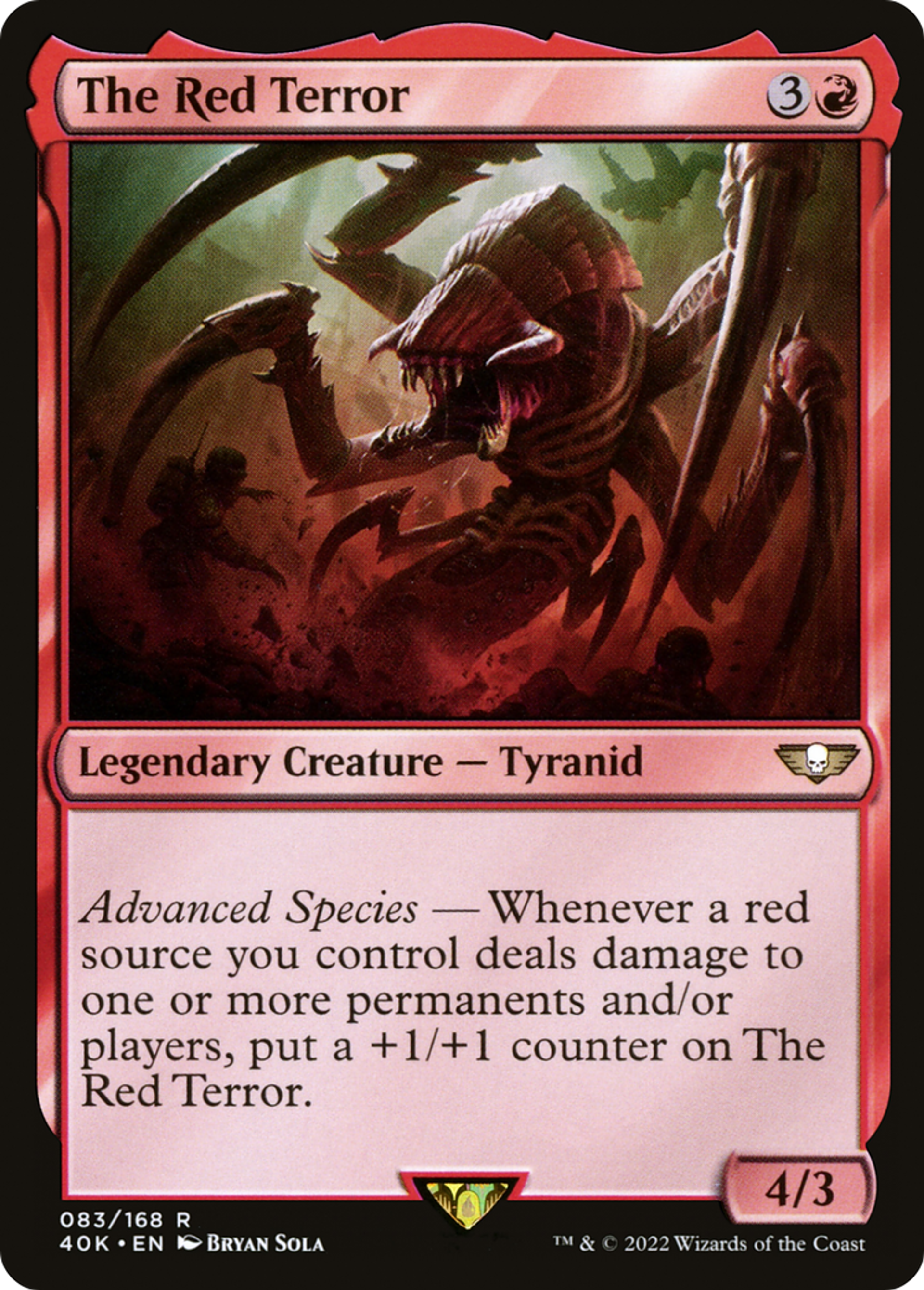 The Red Terror — Warhammer 40,000 Commander — Magic: The Gathering