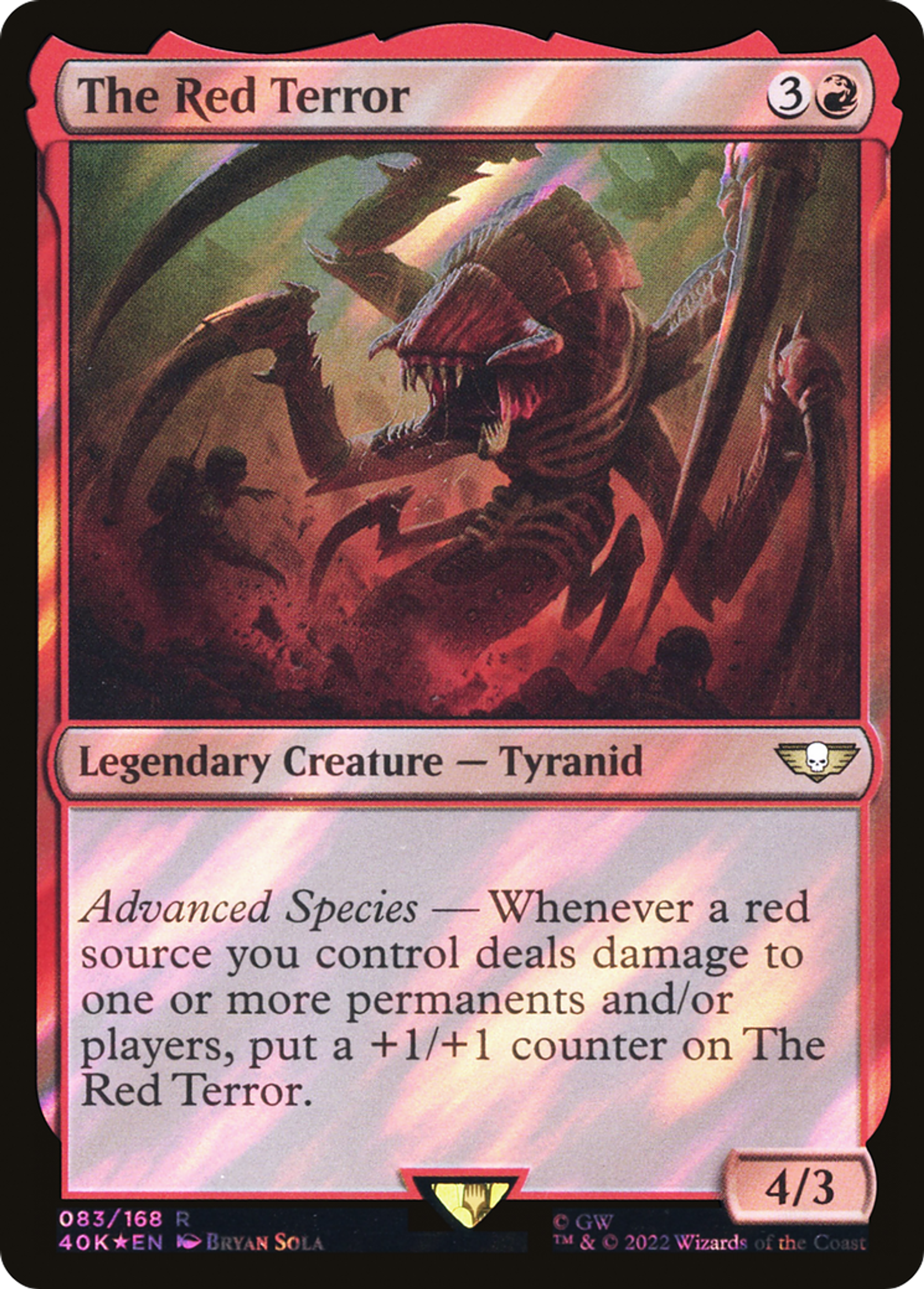 The Red Terror — Warhammer 40,000 Commander — Magic: The Gathering