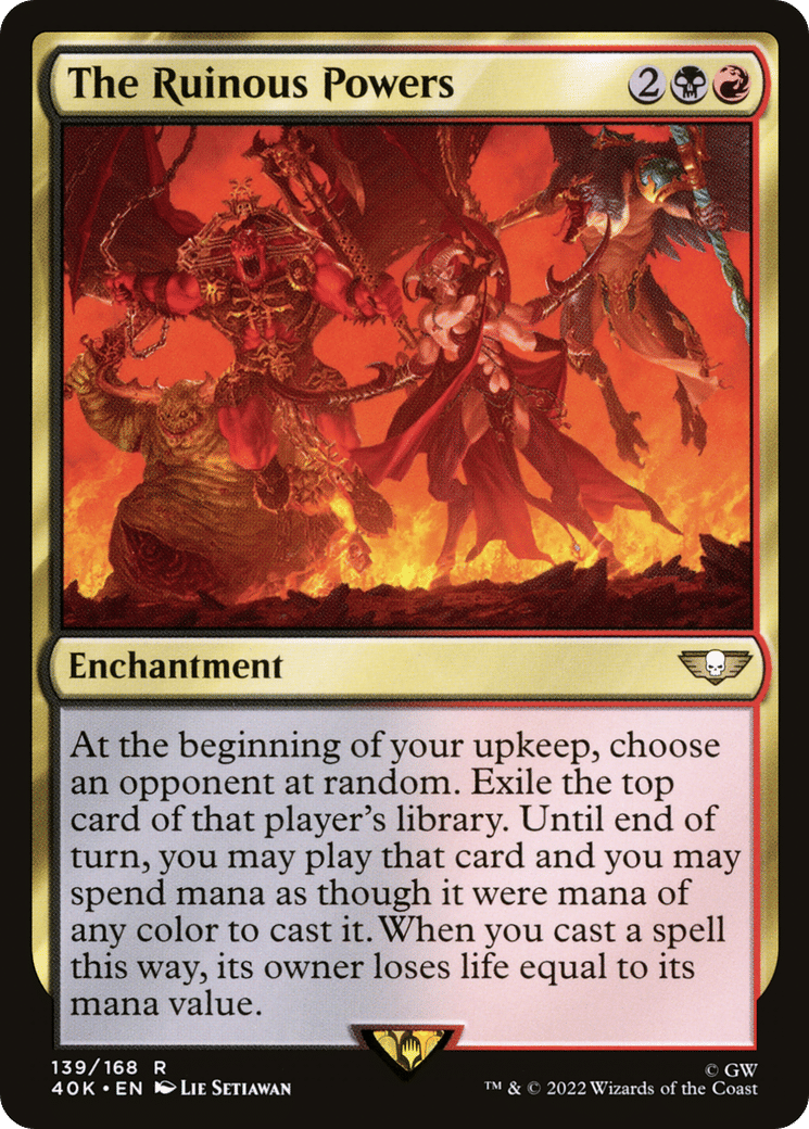 The Ruinous Powers — Warhammer 40,000 Commander — Magic: The Gathering