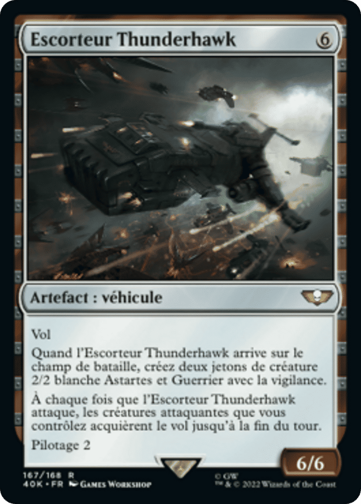 Escorteur Thunderhawk — Warhammer 40,000 Commander — Magic: The Gathering