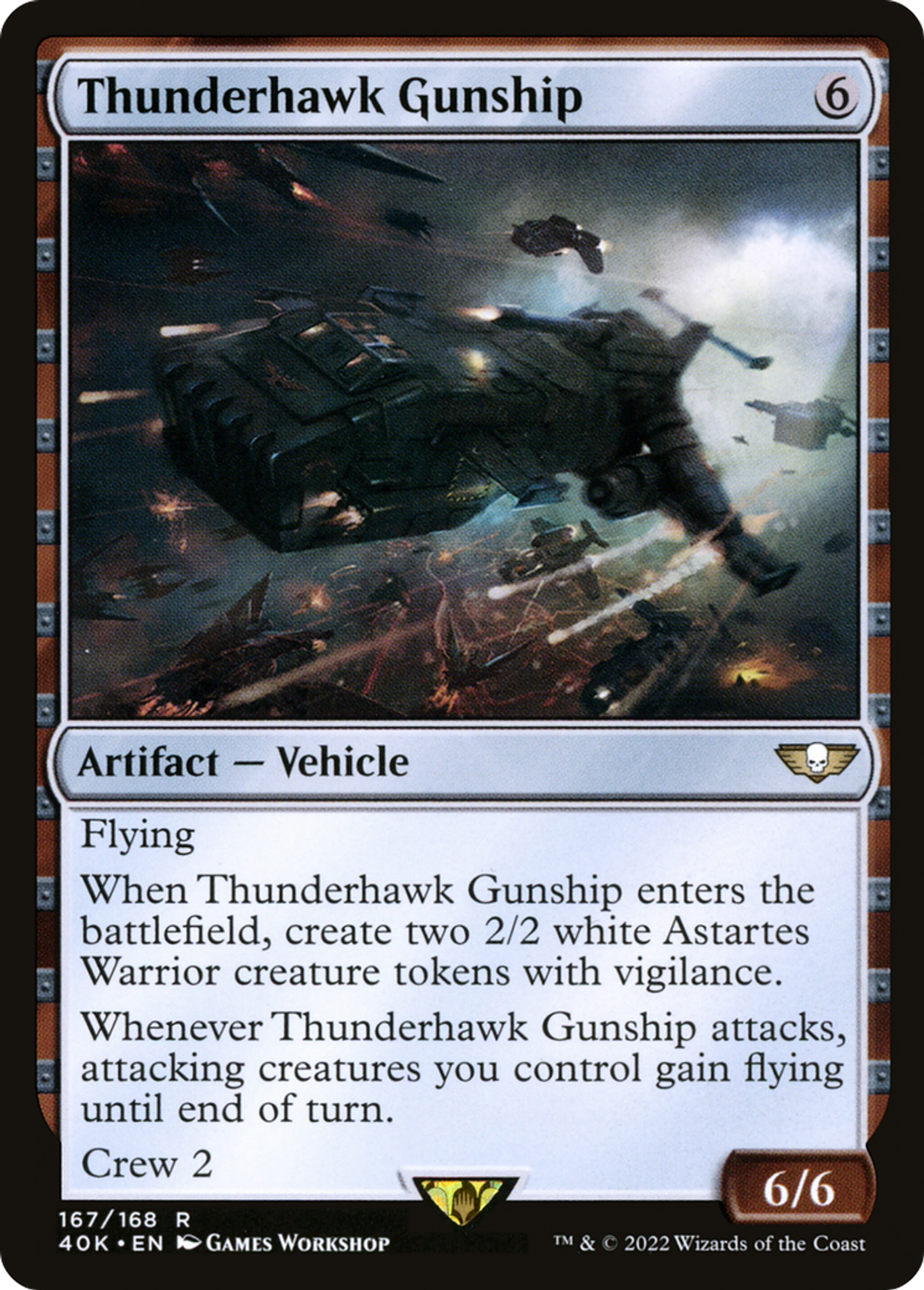 Thunderhawk Gunship — Warhammer 40,000 Commander — Magic: The Gathering