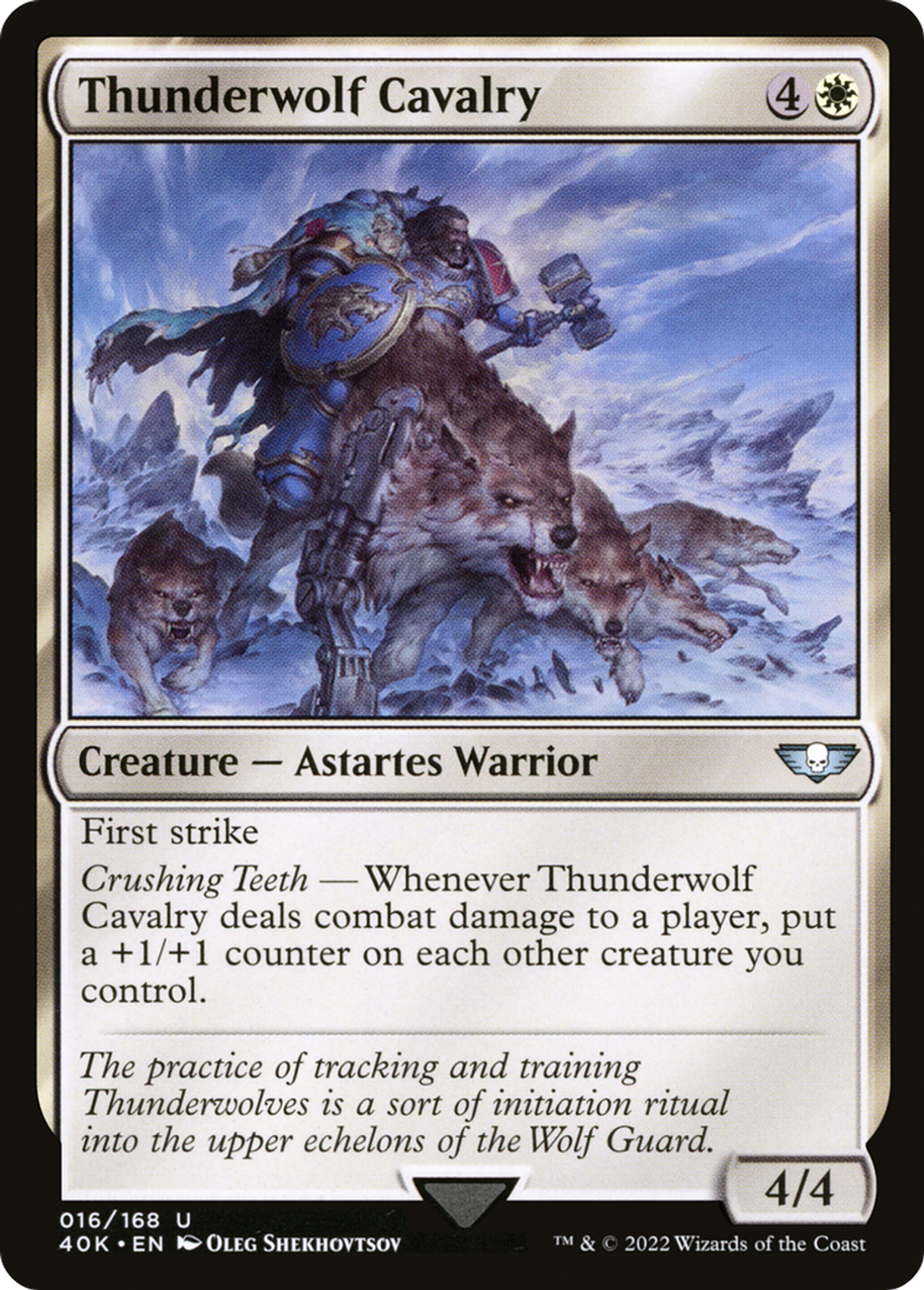 Thunderwolf Cavalry — Warhammer 40,000 Commander — Magic: The Gathering
