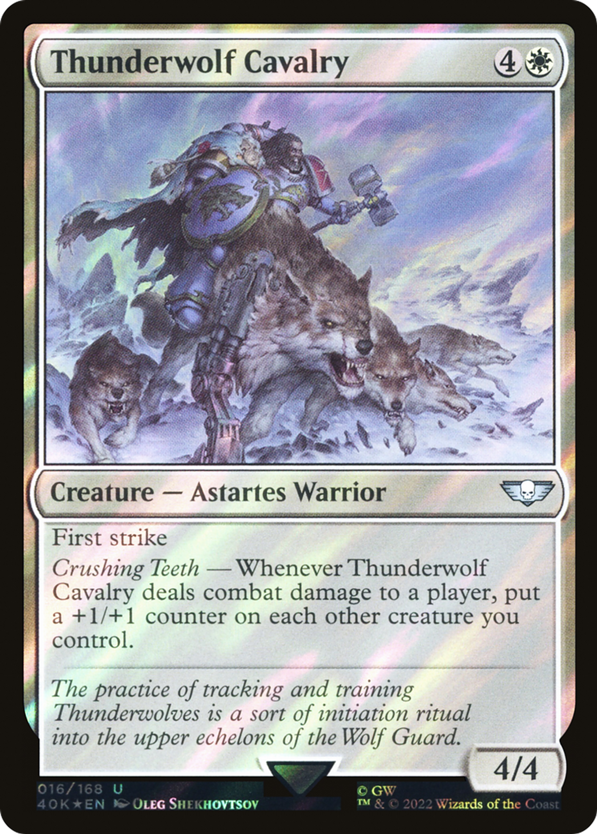 Thunderwolf Cavalry — Warhammer 40,000 Commander — Magic: The Gathering