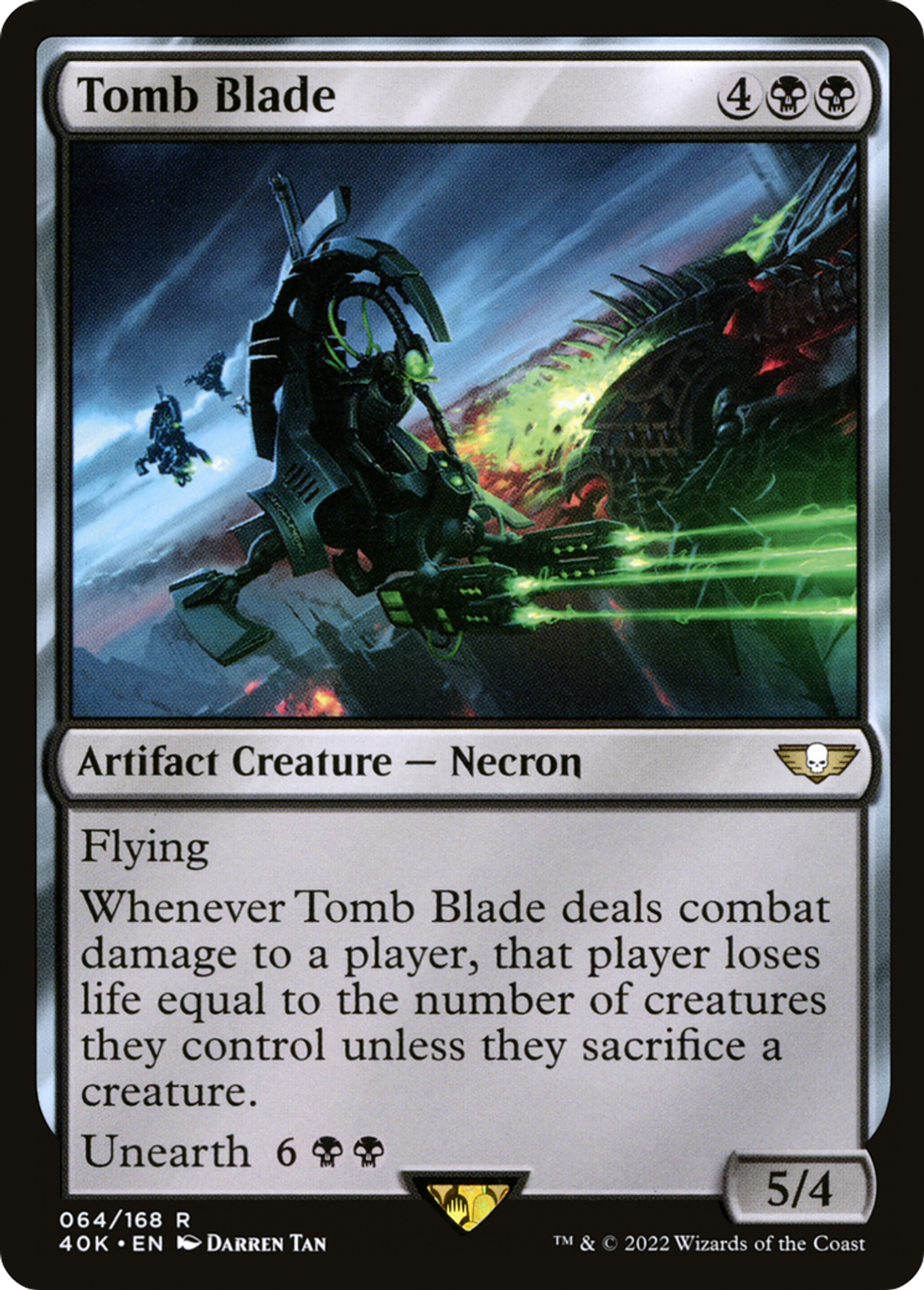 Tomb Blade — Warhammer 40,000 Commander — Magic: The Gathering