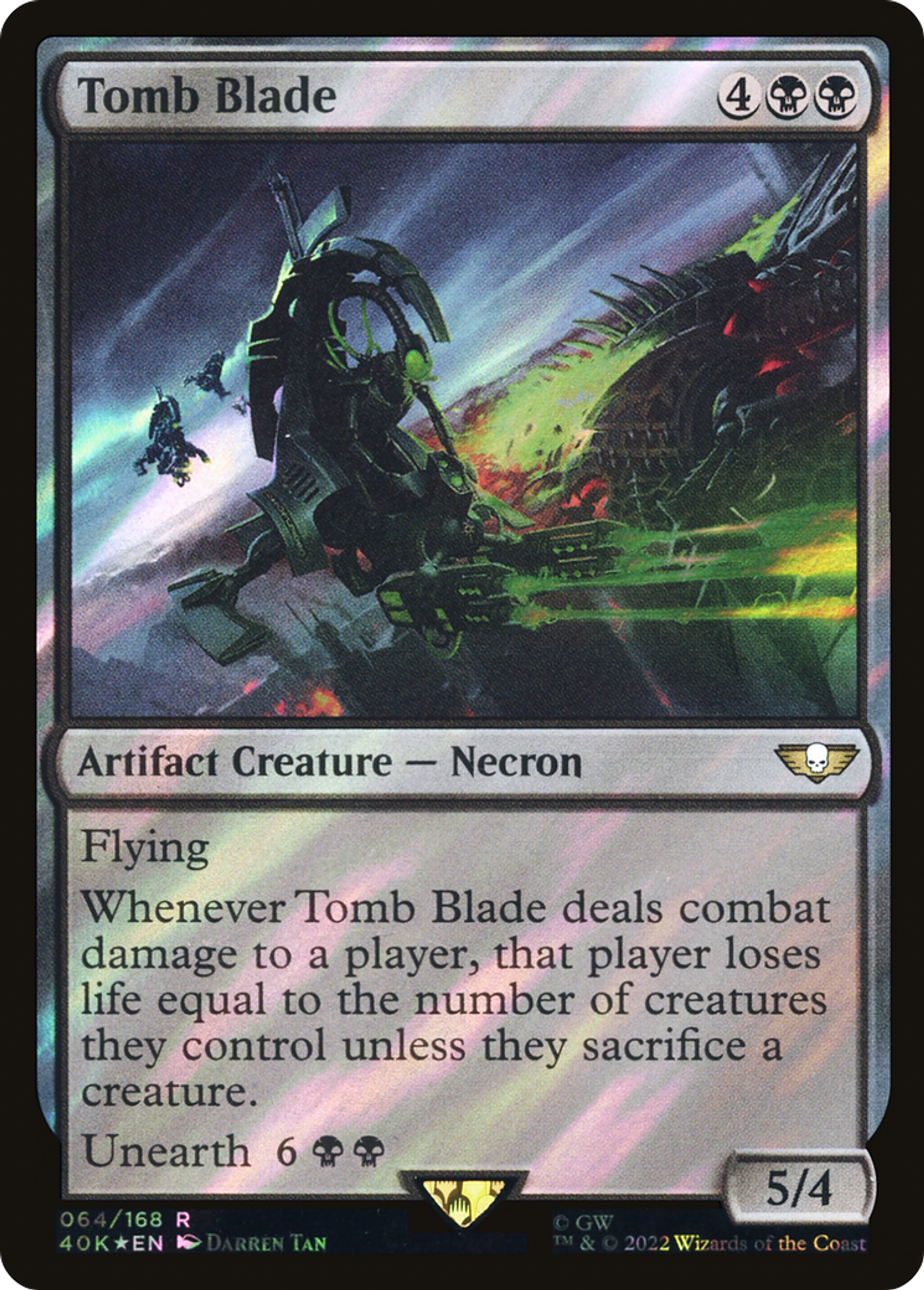 Tomb Blade — Warhammer 40,000 Commander — Magic: The Gathering