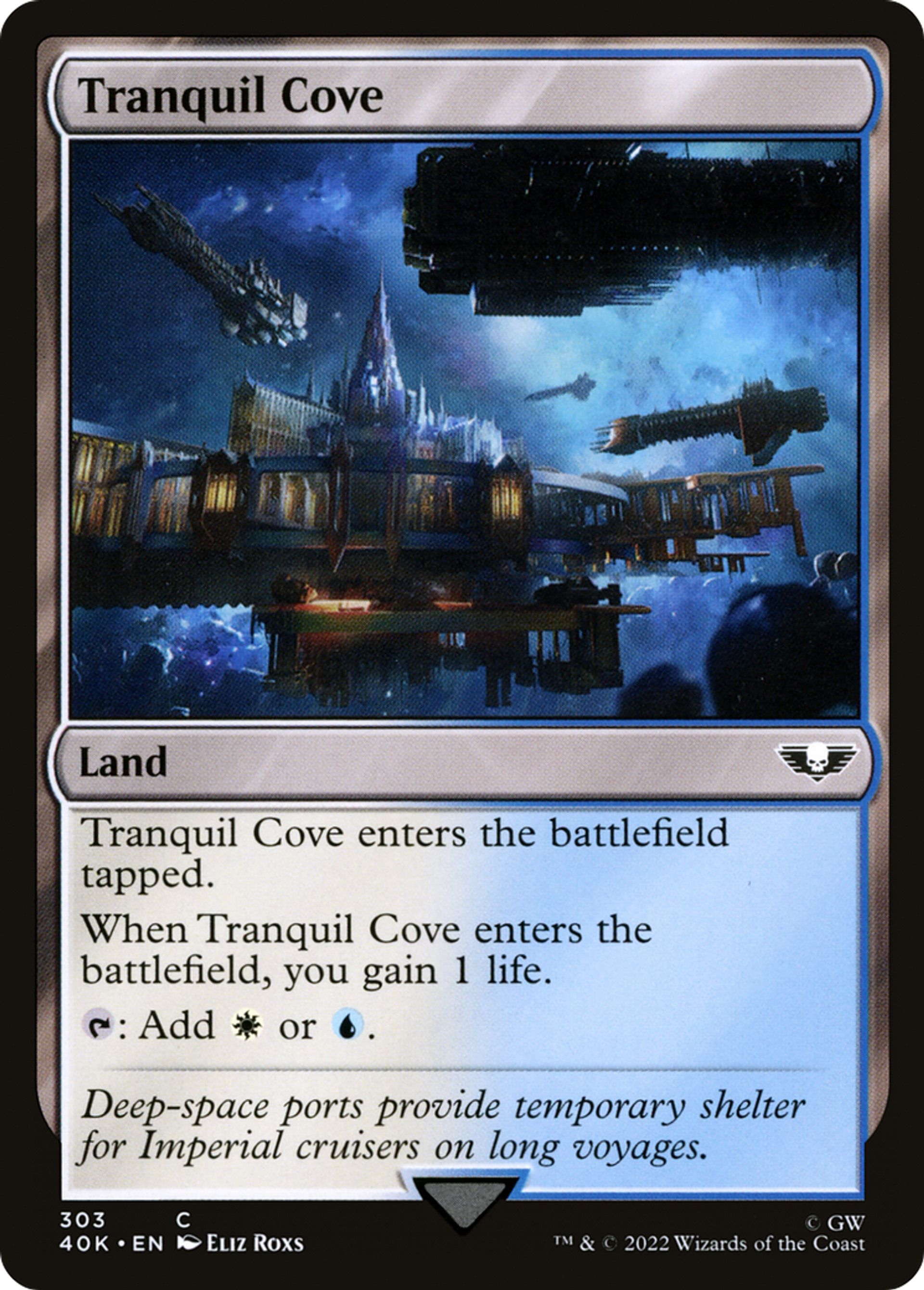 Crique tranquille — Warhammer 40,000 Commander — Magic: The Gathering