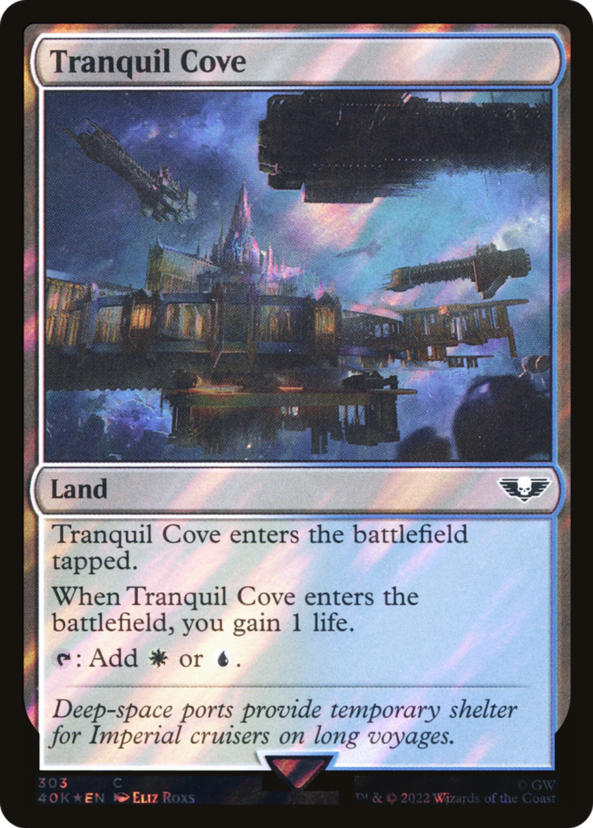 Crique tranquille — Warhammer 40,000 Commander — Magic: The Gathering