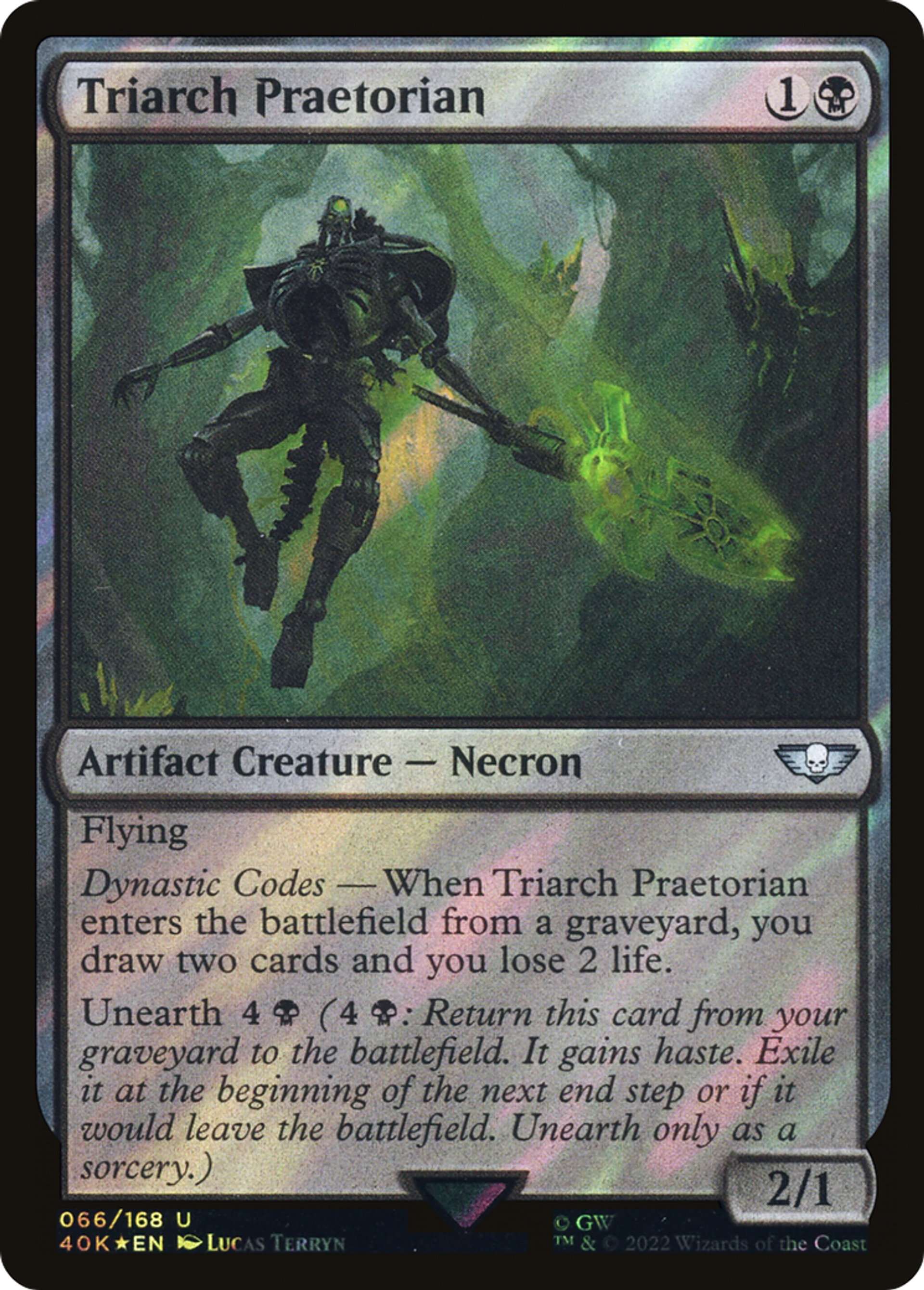 Triarch Praetorian — Warhammer 40,000 Commander — Magic: The Gathering