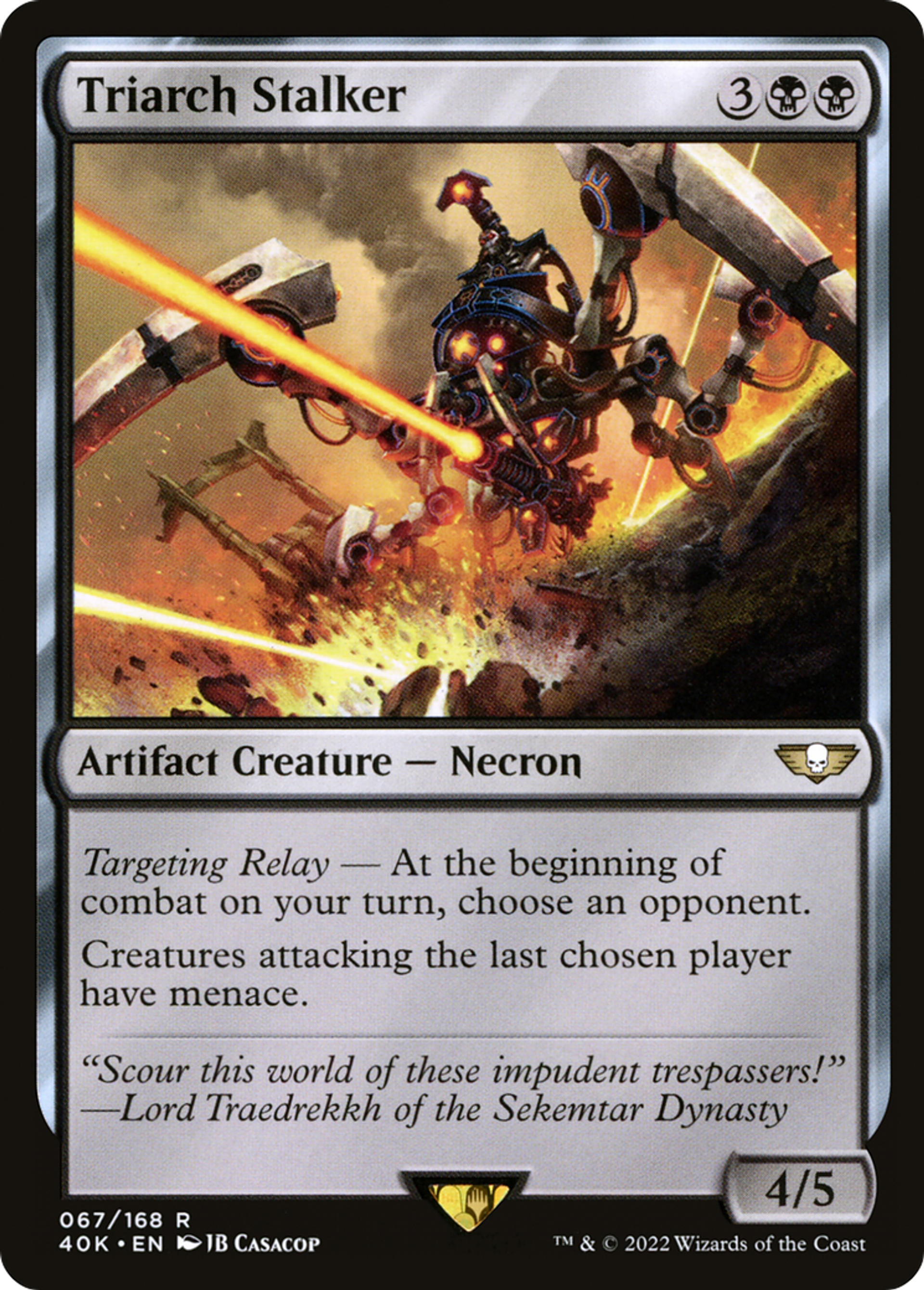 Triarch Stalker — Warhammer 40,000 Commander — Magic: The Gathering