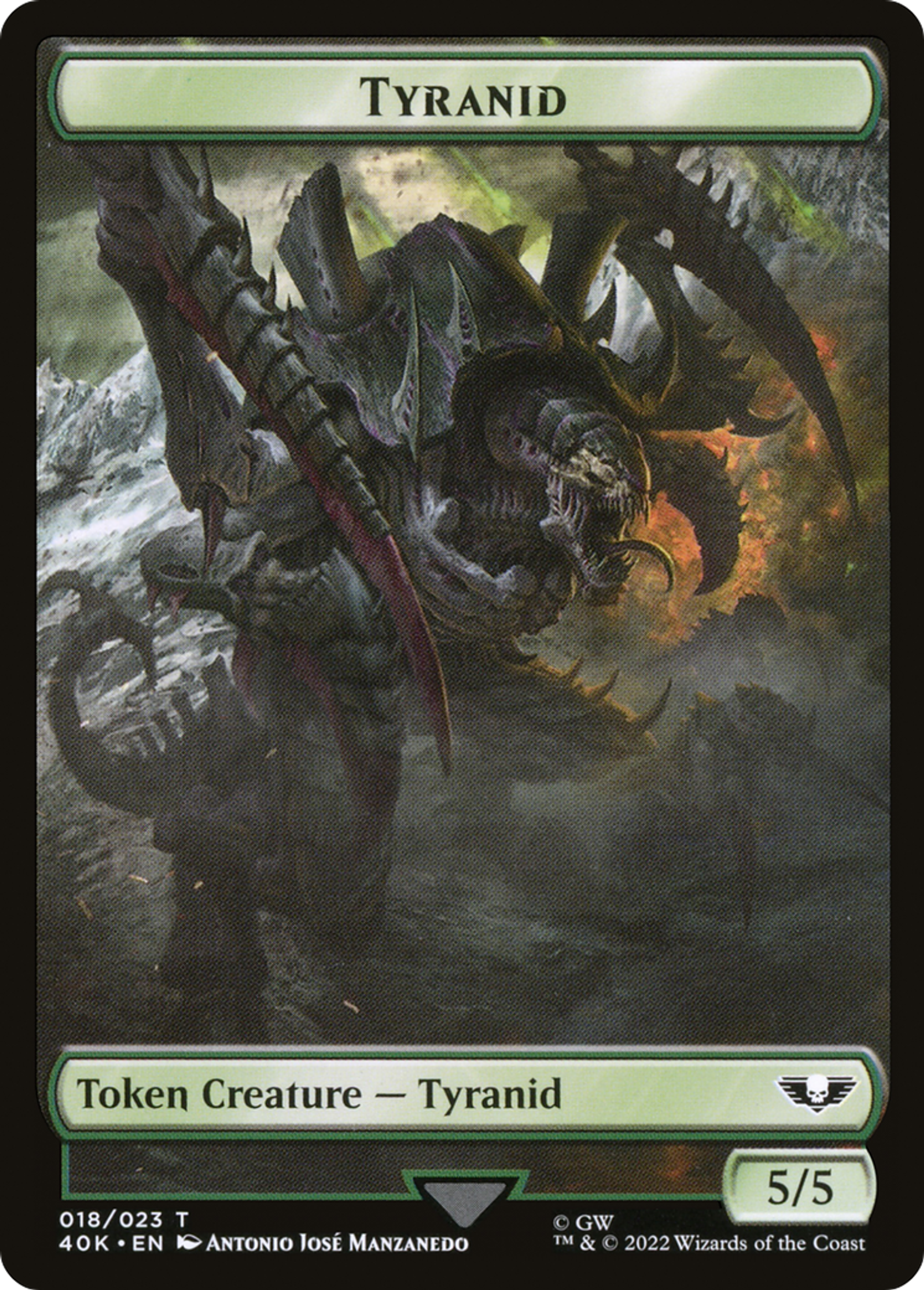 Tyranid — Warhammer 40,000 Commander — Magic: The Gathering