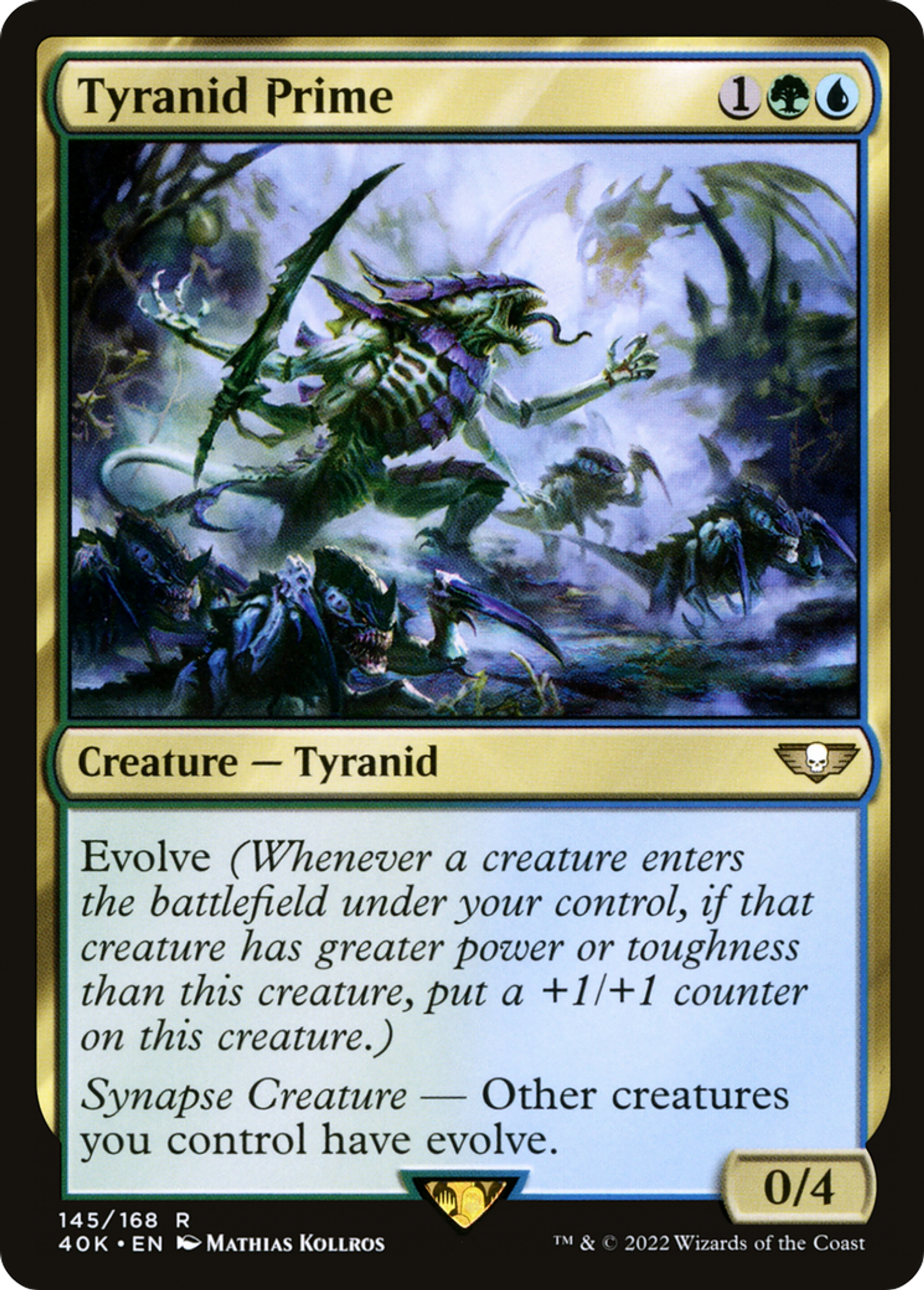 Tyranid Prime — Warhammer 40,000 Commander — Magic: The Gathering