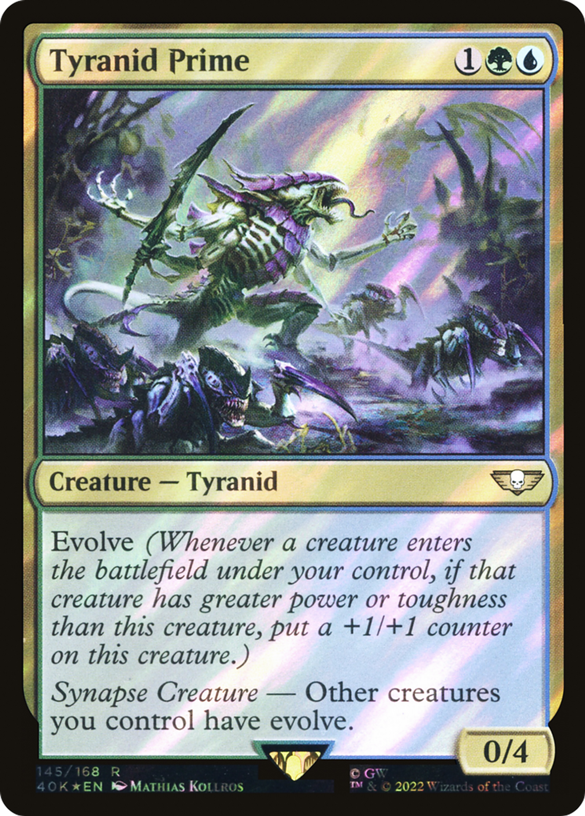 Tyranid Prime — Warhammer 40,000 Commander — Magic: The Gathering