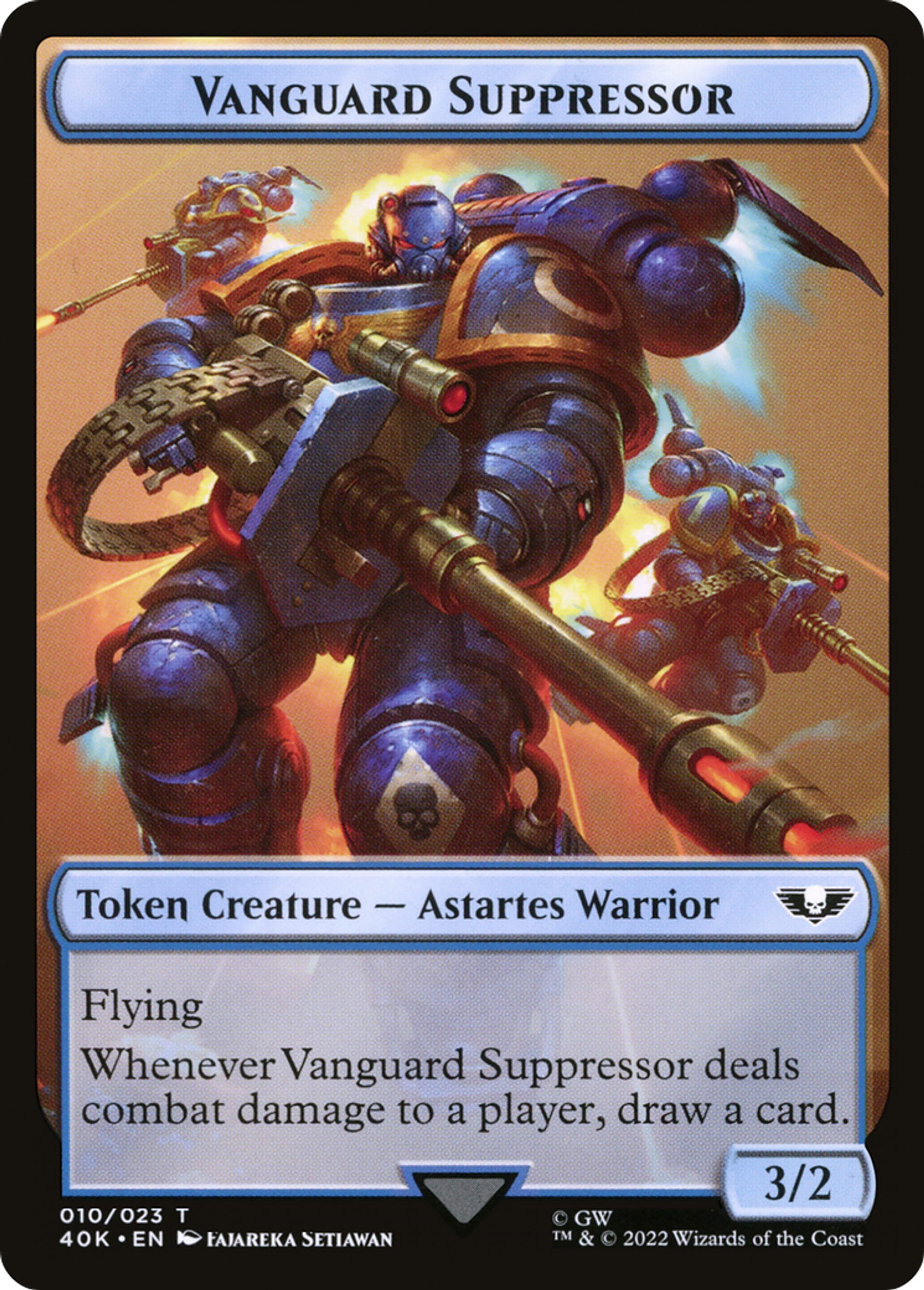 Vanguard Suppressor — Warhammer 40,000 Commander — Magic: The Gathering