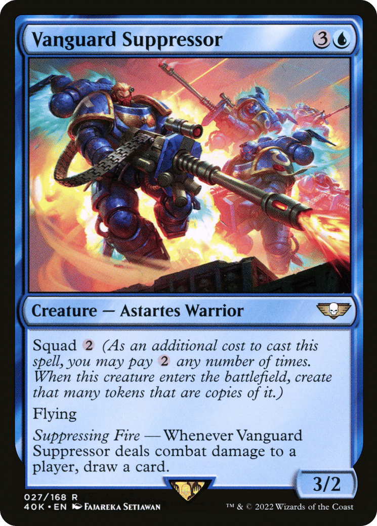 Vanguard Suppressor — Warhammer 40,000 Commander — Magic: The Gathering