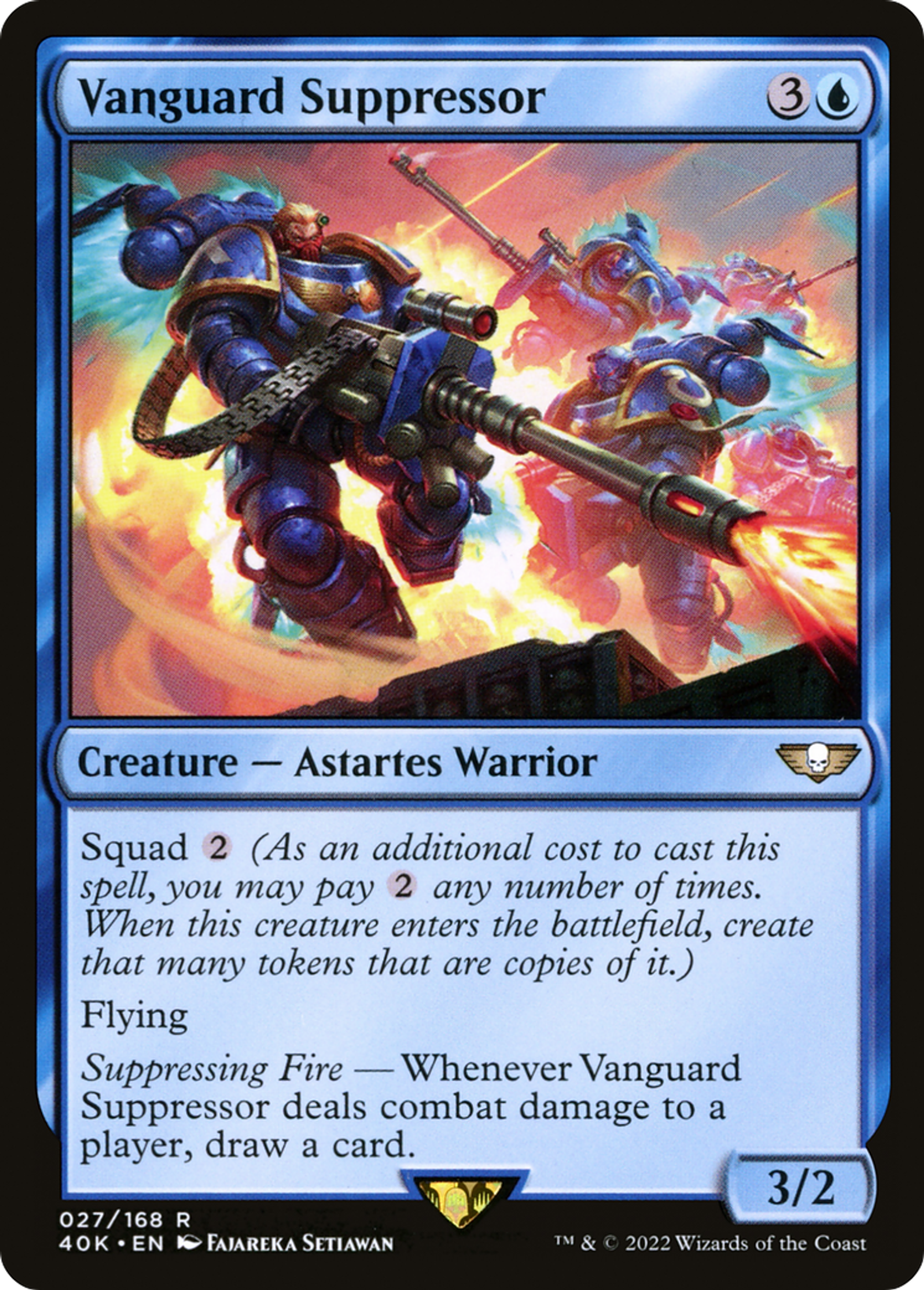 Vanguard Suppressor — Warhammer 40,000 Commander — Magic: The Gathering