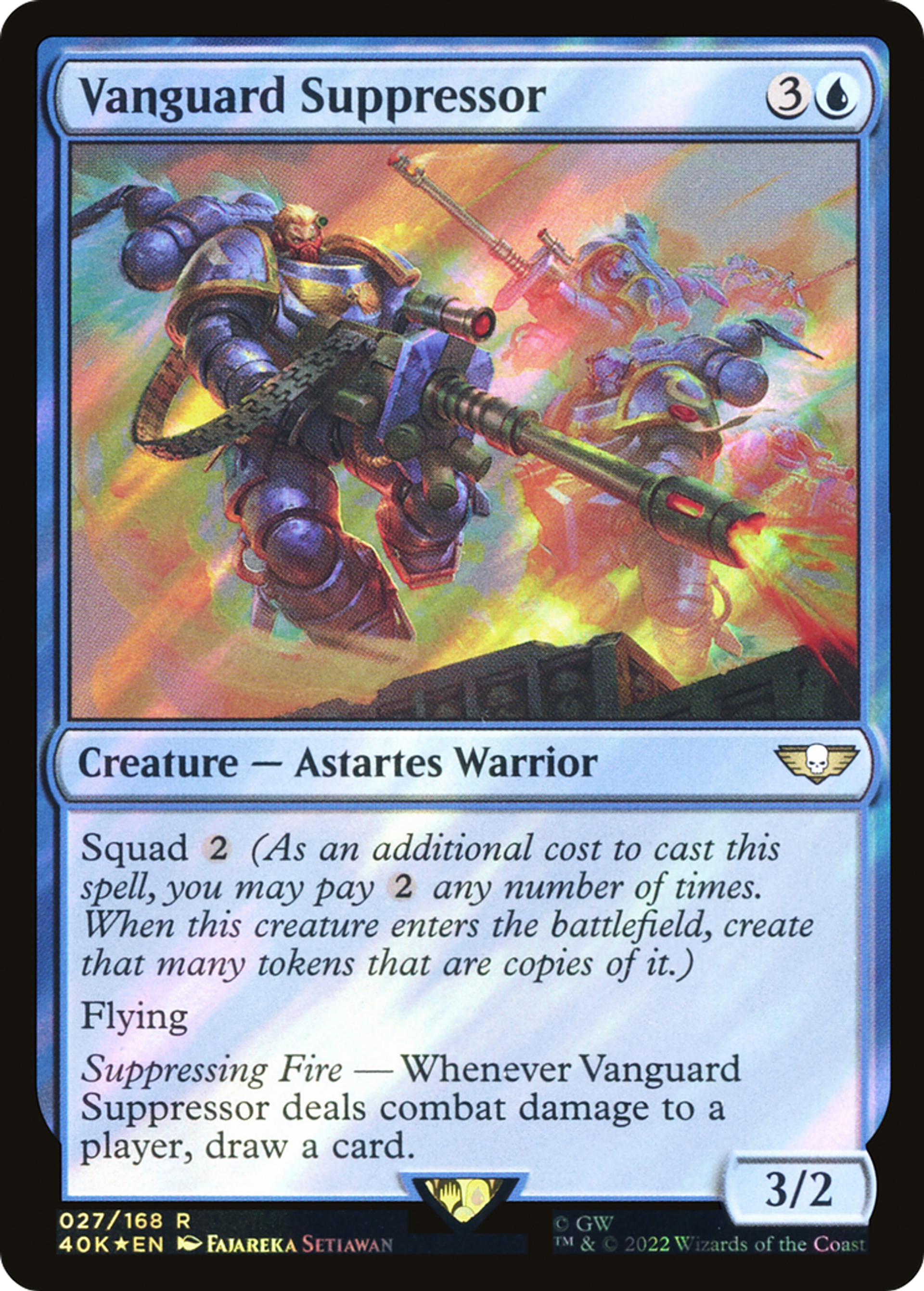 Vanguard Suppressor — Warhammer 40,000 Commander — Magic: The Gathering