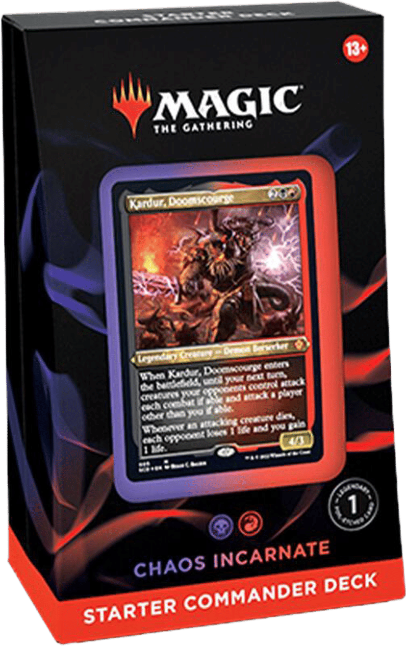 Deck Commander Starter Chaos Incarnate from Starter Commander Decks - Magic: The Gathering