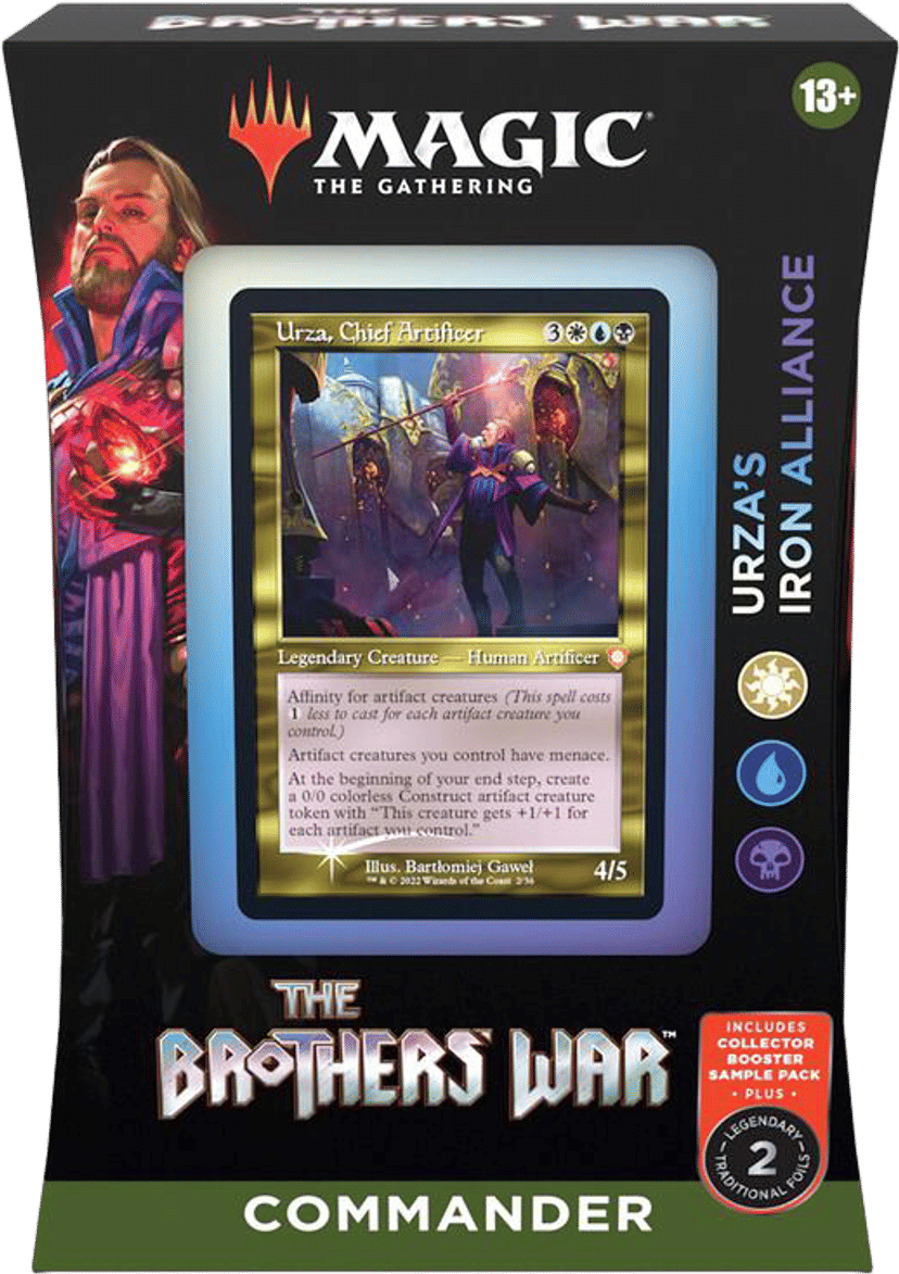 The Brothers' War Commander Deck Urzas Iron Alliance from The Brothers' War Commander - Magic: The Gathering