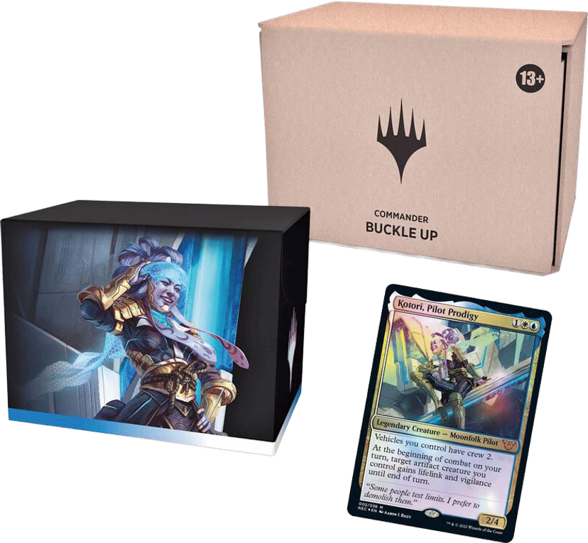 Kamigawa Neon Dynasty Commander Deck Buckle Up Minimal Packaging from Neon Dynasty Commander - Magic: The Gathering