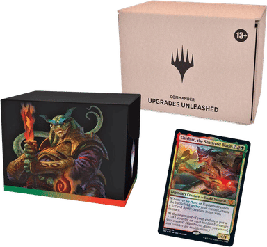 Product image for Kamigawa Neon Dynasty Commander Deck Upgrades Unleashed Minimal Packaging