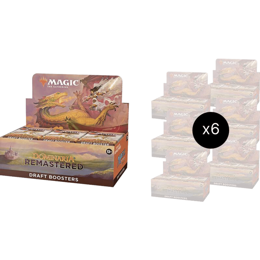 Dominaria Remastered Draft Booster Case from Dominaria Remastered - Magic: The Gathering