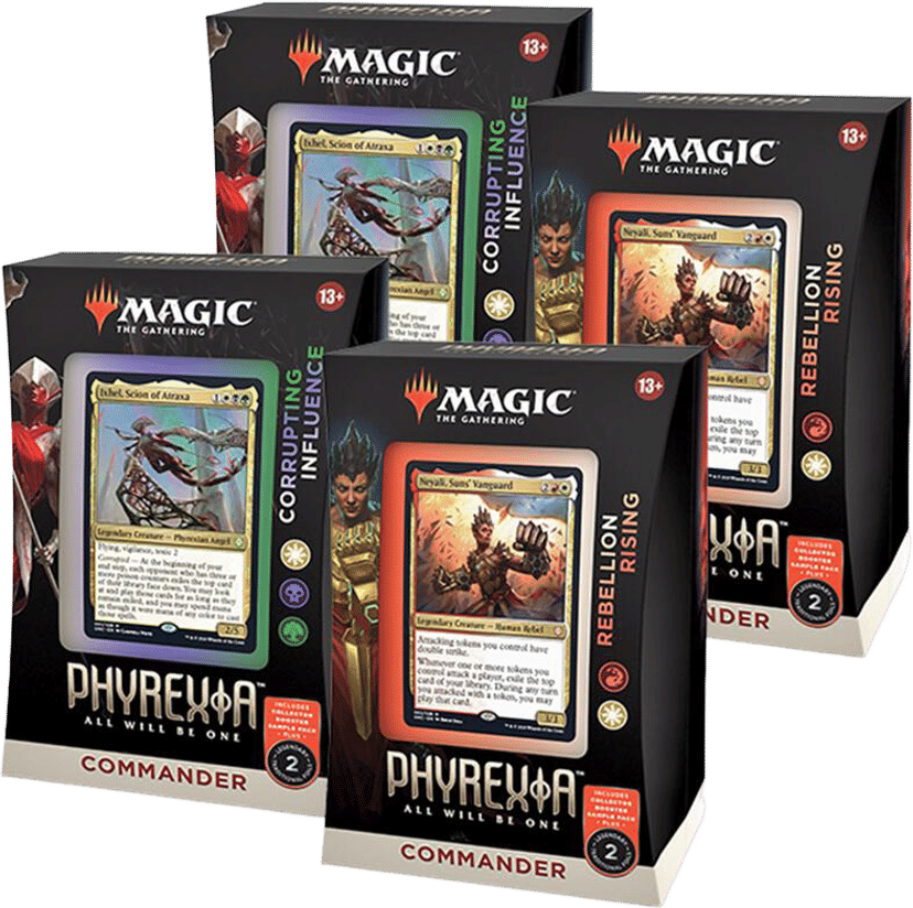 Phyrexia All Will Be One Commander Deck Display from Phyrexia: All Will Be One Commander - Magic: The Gathering