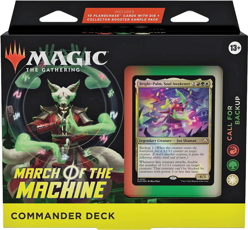 March of the Machine Commander Deck Call For Backup from March of the Machine Commander - Magic: The Gathering