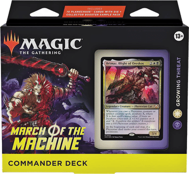 Product image for March of the Machine Commander Deck Growing Threat