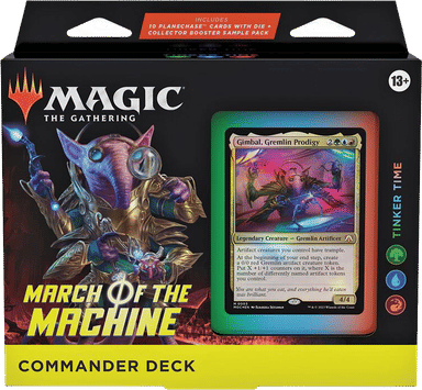 Product image for March of the Machine Commander Deck Tinker Time