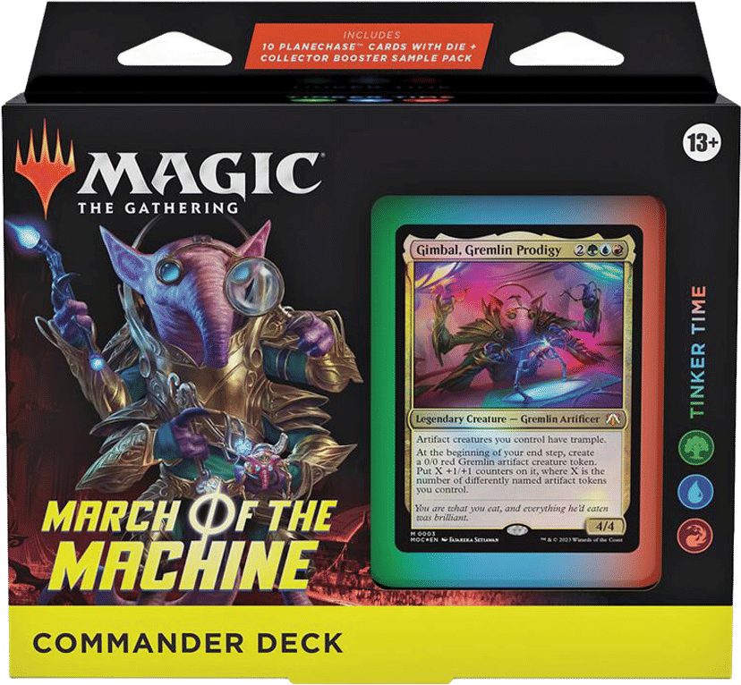 March of the Machine Commander Deck Tinker Time from March of the Machine Commander - Magic: The Gathering