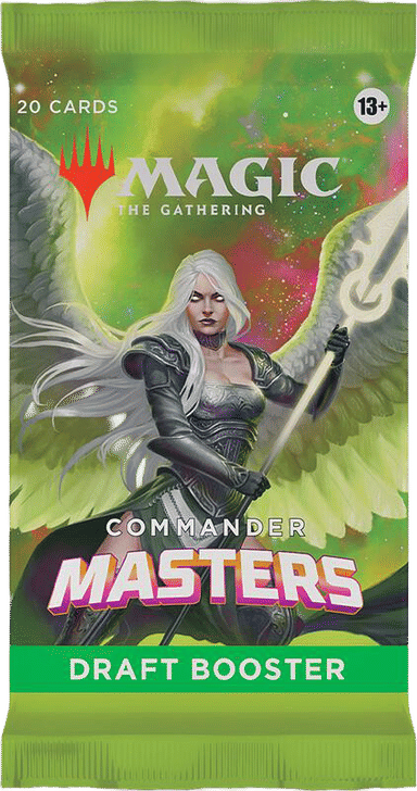 Product image for Commander Masters Draft Booster Pack