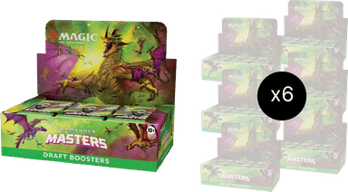 Product image for Commander Masters Draft Booster Box Case