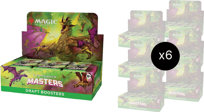 Commander Masters Draft Booster Box Case from Commander Masters - Magic: The Gathering