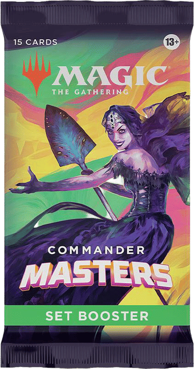 Product image for Commander Masters Set Booster Pack