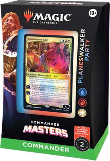 Product image for Commander Masters Commander Deck Planeswalker Party