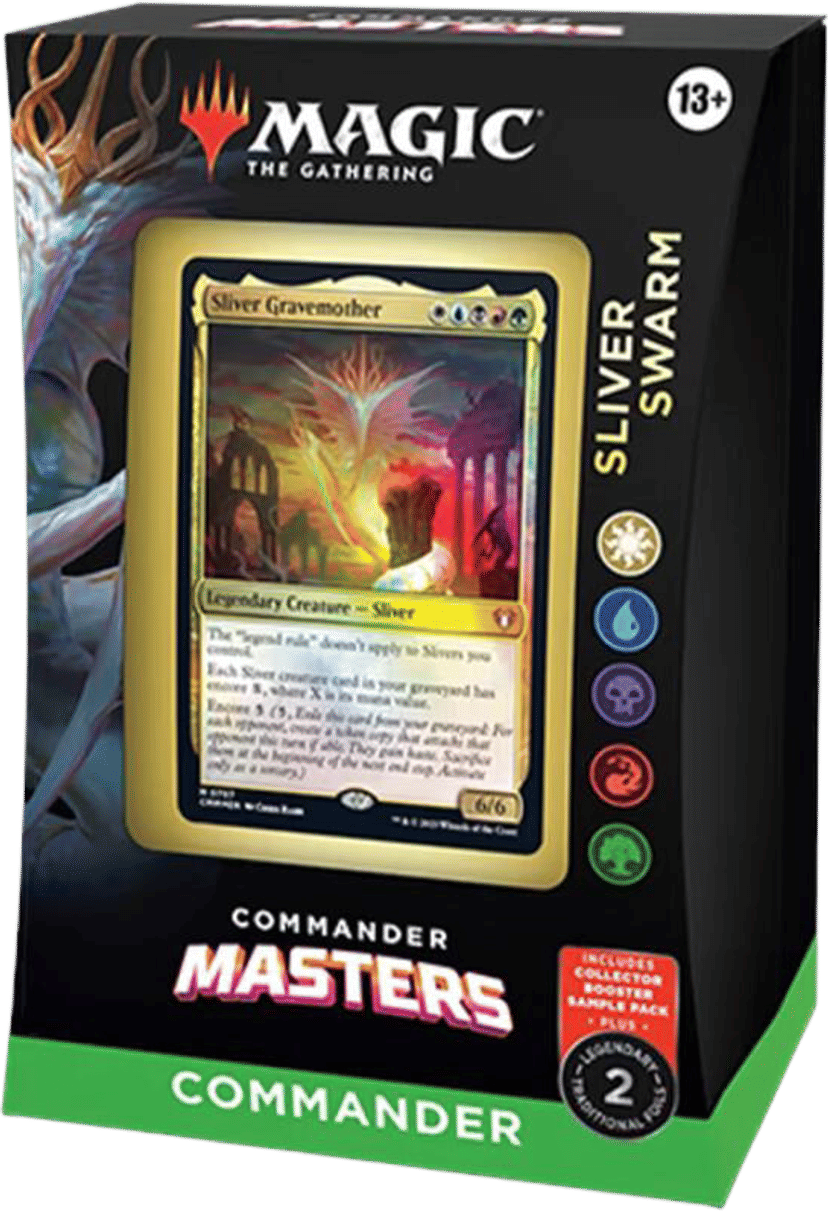 Commander Masters Commander Deck Sliver Swarm from Commander Masters - Magic: The Gathering