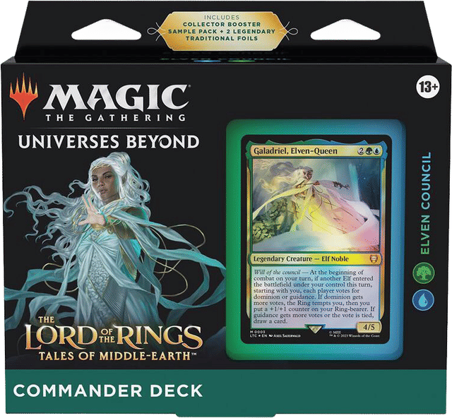 Product image for The Lord of the Rings Tales of Middle earth Commander Deck Elven Council