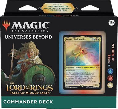 Product image for The Lord of the Rings Tales of Middle earth Commander Deck Riders of Rohan