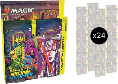 Product image for March of the Machine The Aftermath Collector Booster Box Case