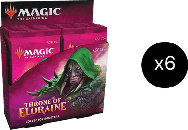 Product image for Carton de boîtes de boosters Throne of Eldraine Collector