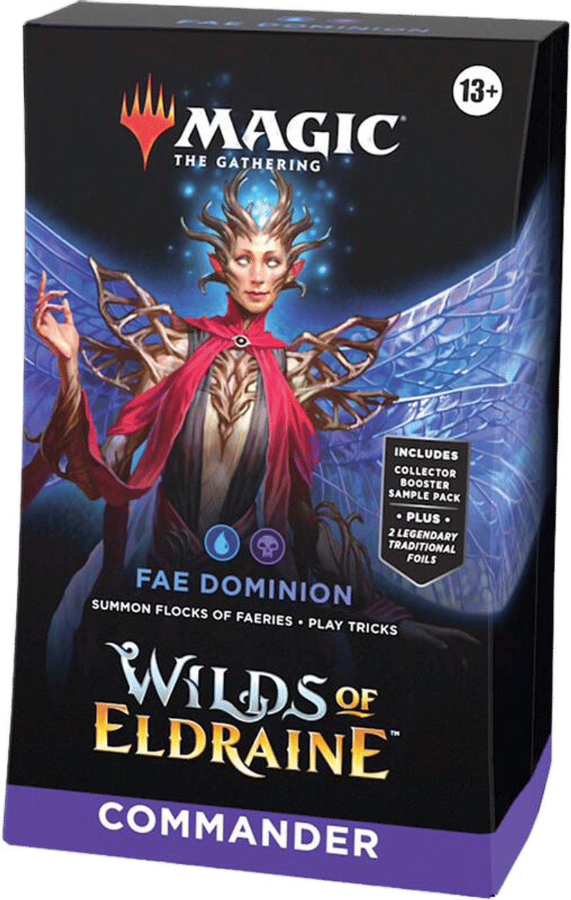 Wilds of Eldraine Commander Deck Fae Dominion from Wilds of Eldraine Commander - Magic: The Gathering