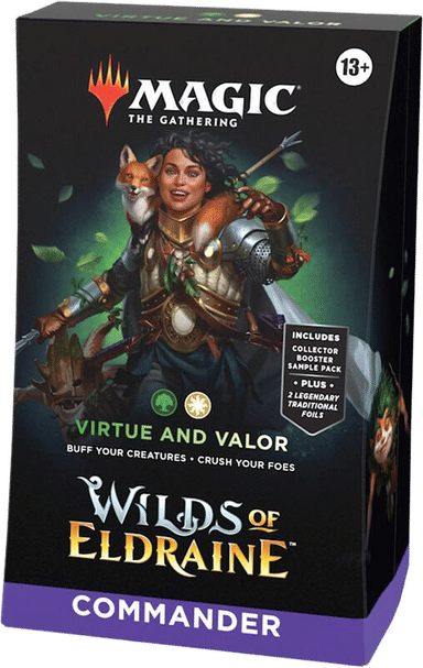Product image for Wilds of Eldraine Commander Deck Virtue and Valor