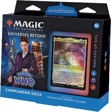 Product image for Doctor Who Commander Deck Masters of Evil
