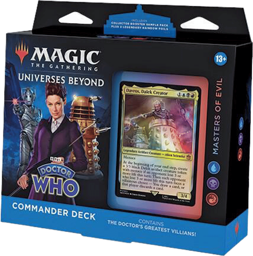 Doctor Who Commander Deck Masters of Evil from Doctor Who - Magic: The Gathering