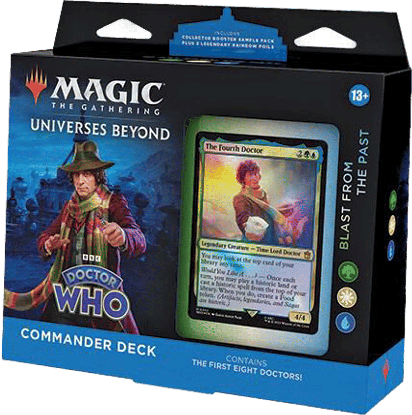 Doctor Who Commander Deck Blast From the Past from Doctor Who - Magic: The Gathering