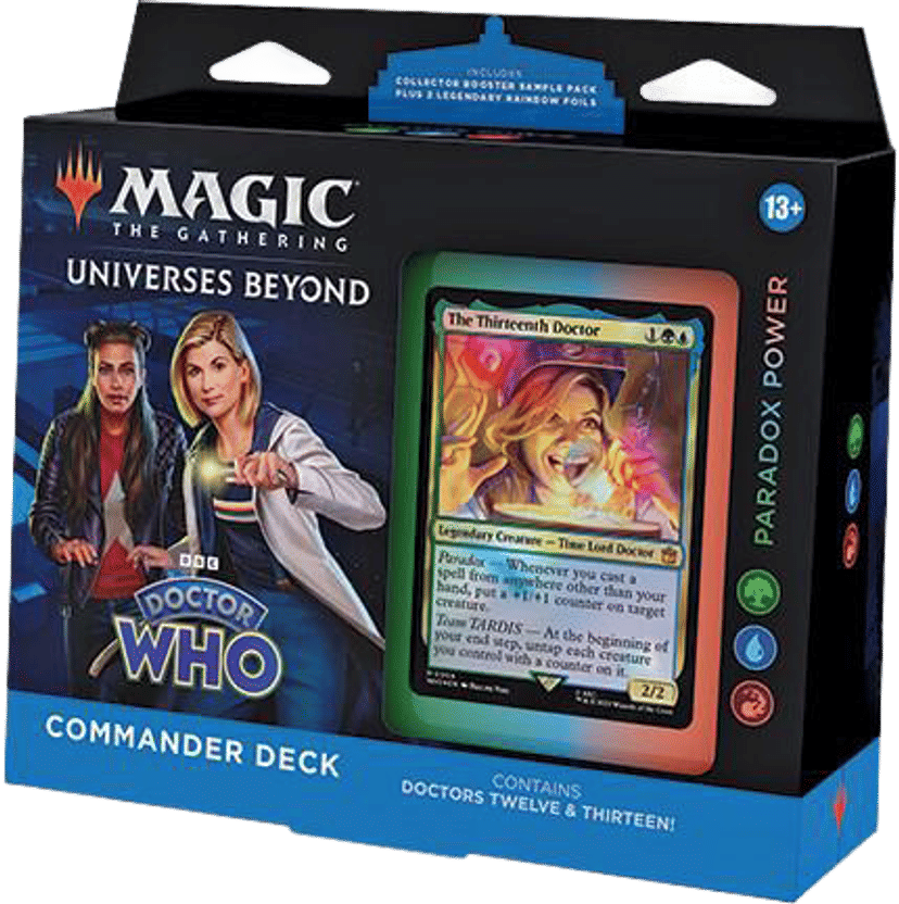 Doctor Who Commander Deck Paradox Power from Doctor Who - Magic: The Gathering
