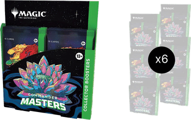 Product image for Commander Masters Collector Booster Box Case