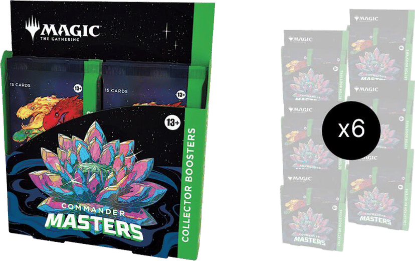 Commander Masters Collector Booster Box Case from Commander Masters - Magic: The Gathering