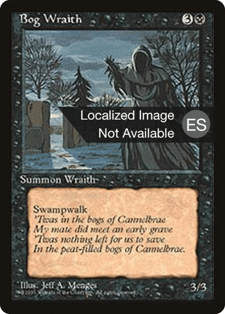 Apparition des marécages — Fourth Edition Foreign Black Border — Magic: The Gathering
